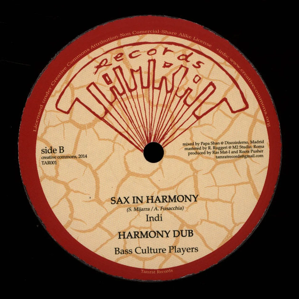 Ras Mat I / Indi - Live In Harmony / Sax In Harmony, Dub