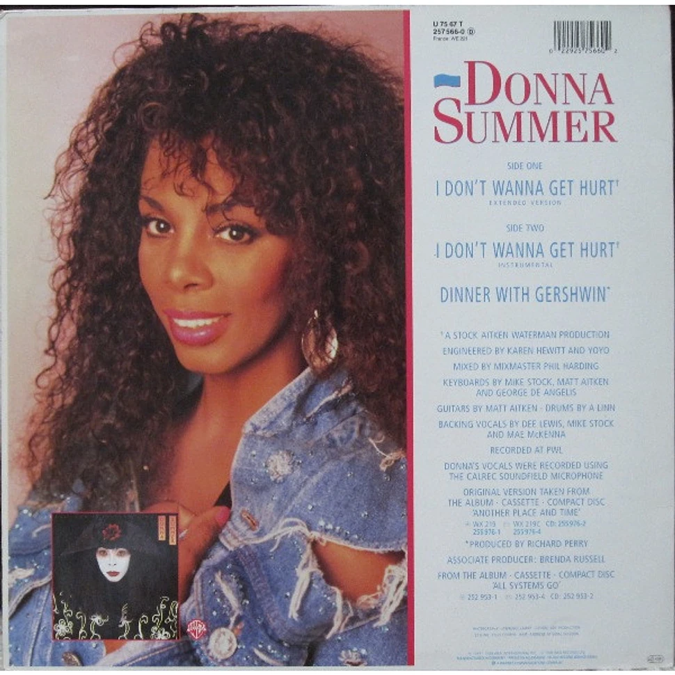 Donna Summer - I Don't Wanna Get Hurt (Extended Version)