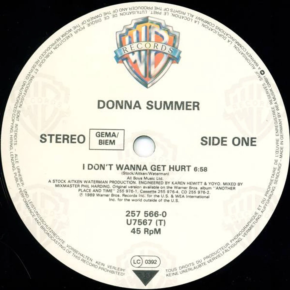 Donna Summer - I Don't Wanna Get Hurt (Extended Version)