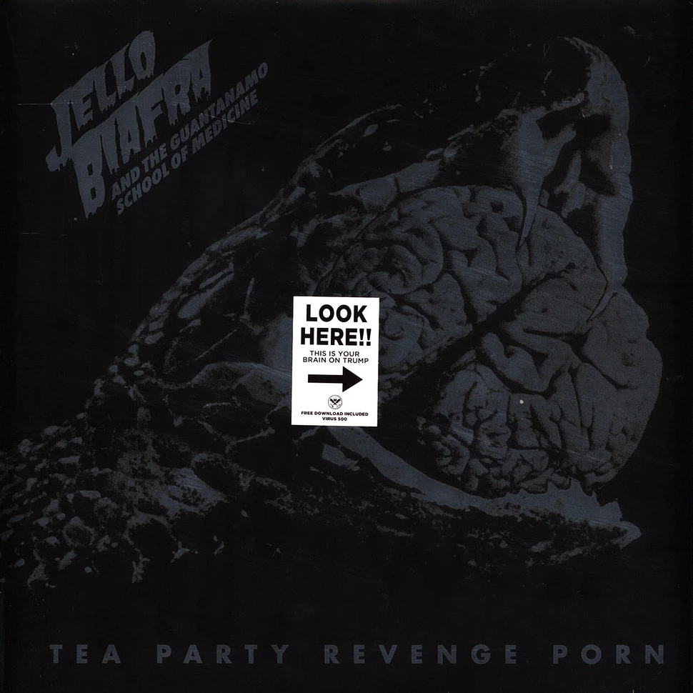 Jello Biafra And The Guantanamo School Of Medicine - Tea Party Revenge Porn Clear Vinyl Edition