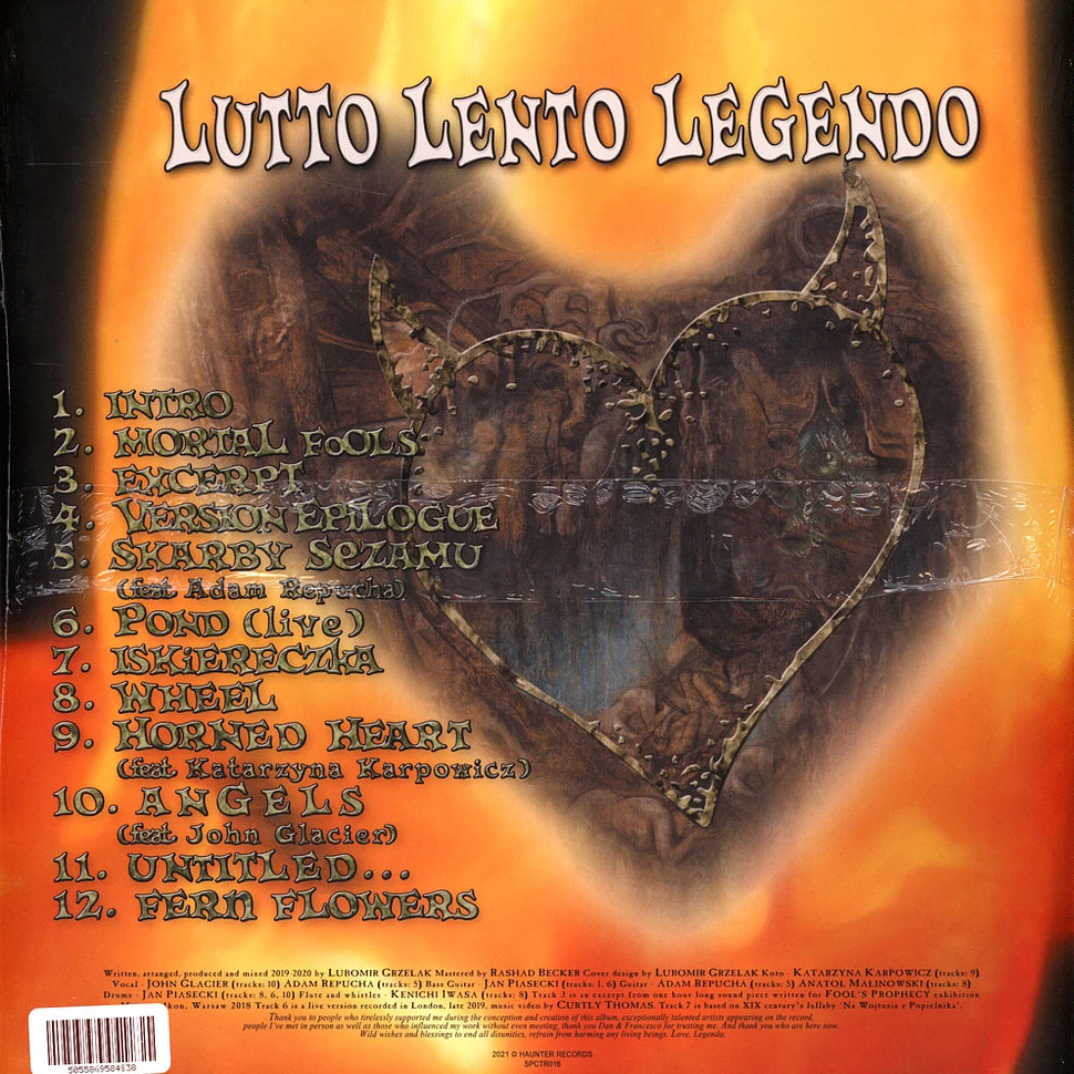 Lutto Lento - Legendo