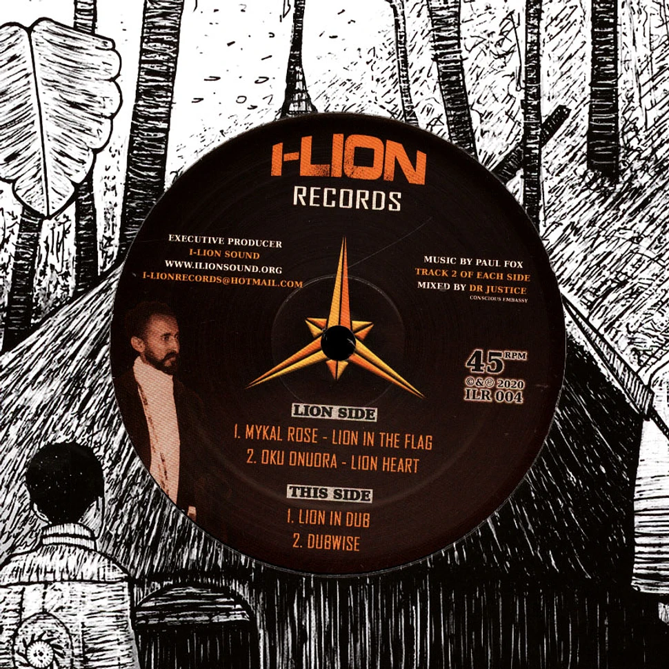 Mykal Rose, Oku Onoura - Lion In The Flag, Lion Heart / In Dub, Dubwise