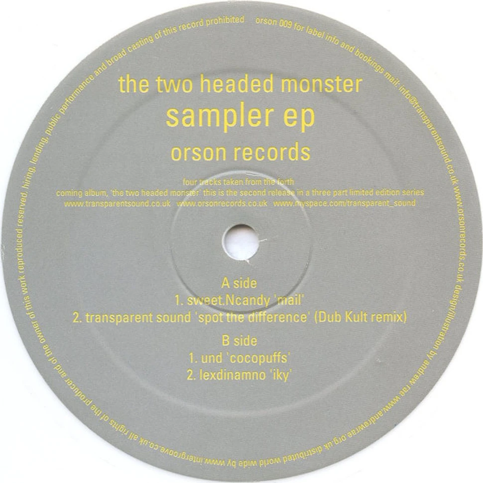V.A. - The Two Headed Monster - Sampler EP