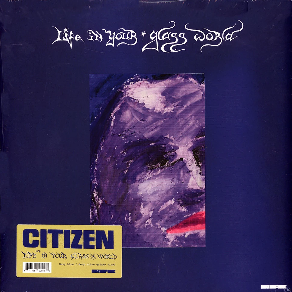 Citizen - Life In Your Glass World Blue & Green Galaxy Swirl Vinyl Edition