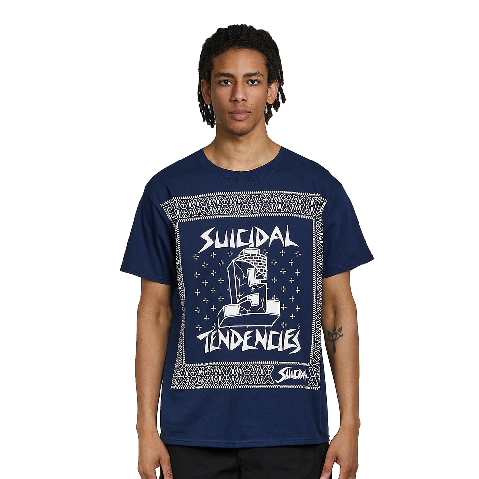 Suicidal Tendencies - Brick Logo-Bandana T-Shirt