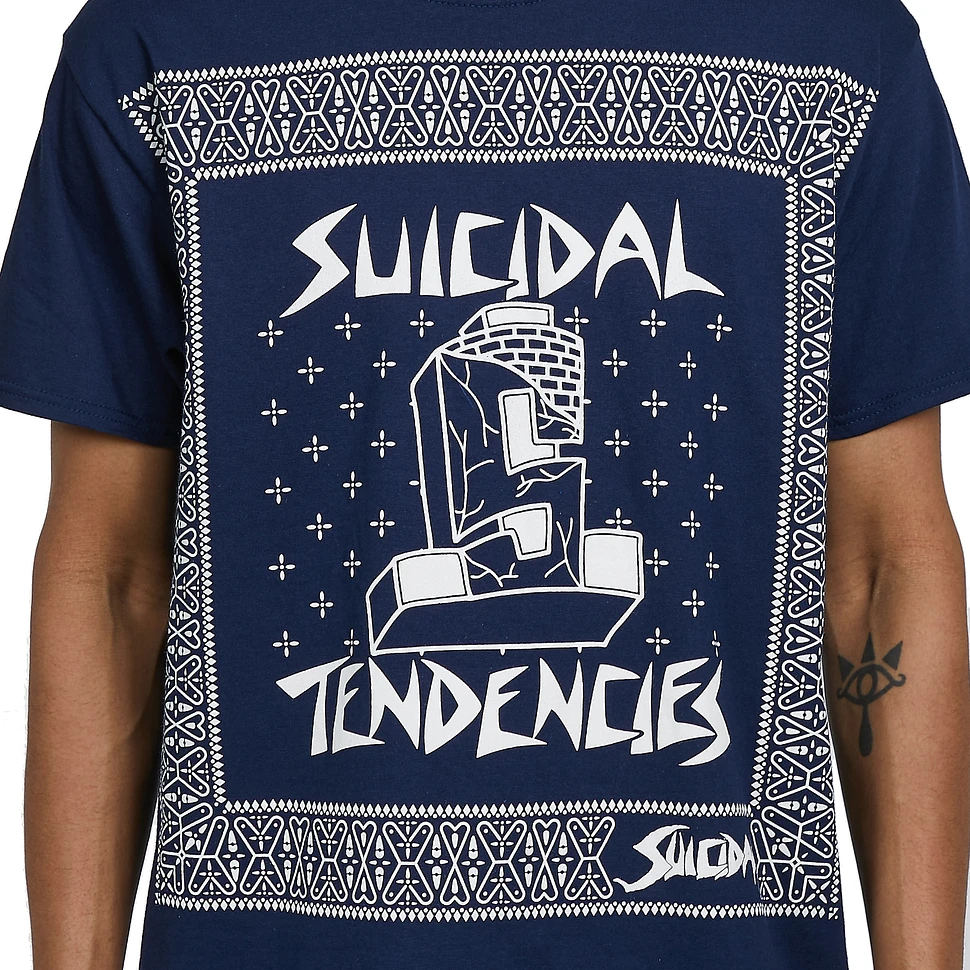 Suicidal Tendencies - Brick Logo-Bandana T-Shirt