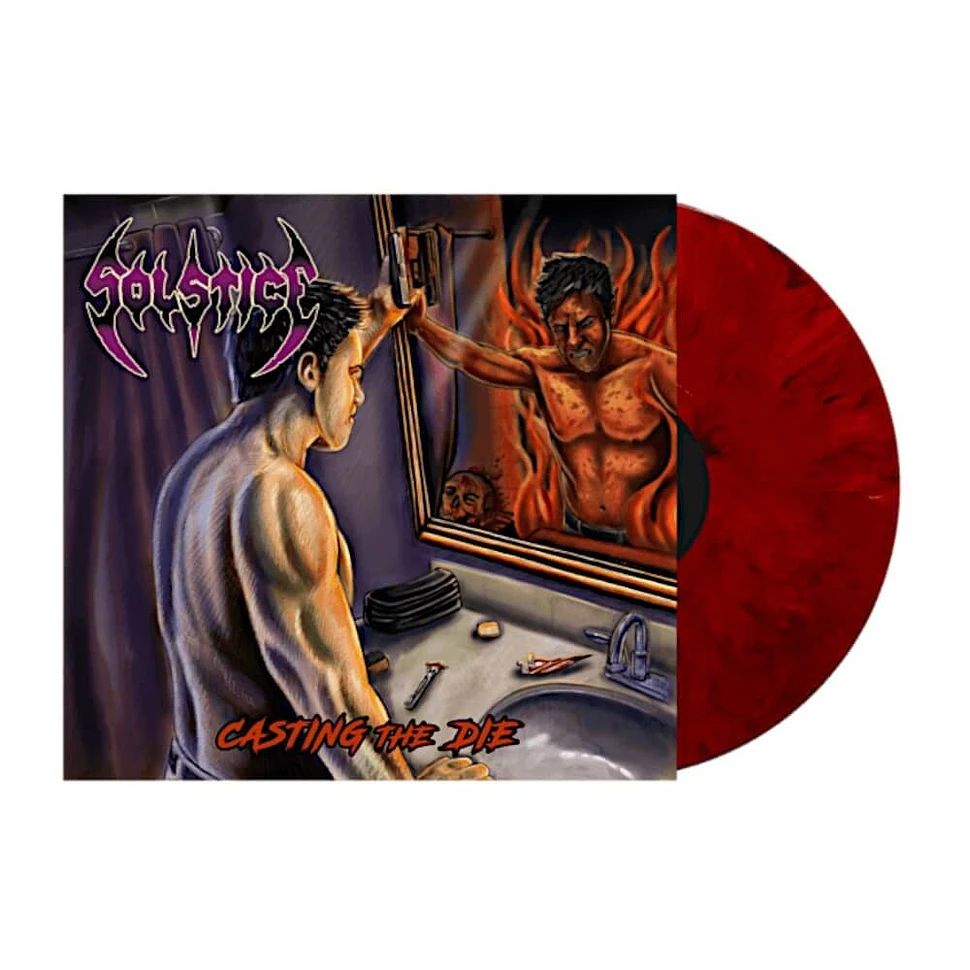 Solstice - Casting The Die Red Vinyl Edition