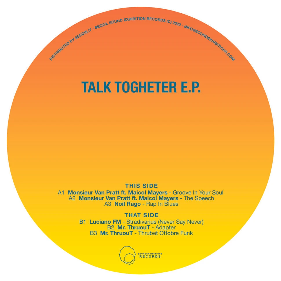 V.A. - Talk Togheter Ep Black Vinyl Edition