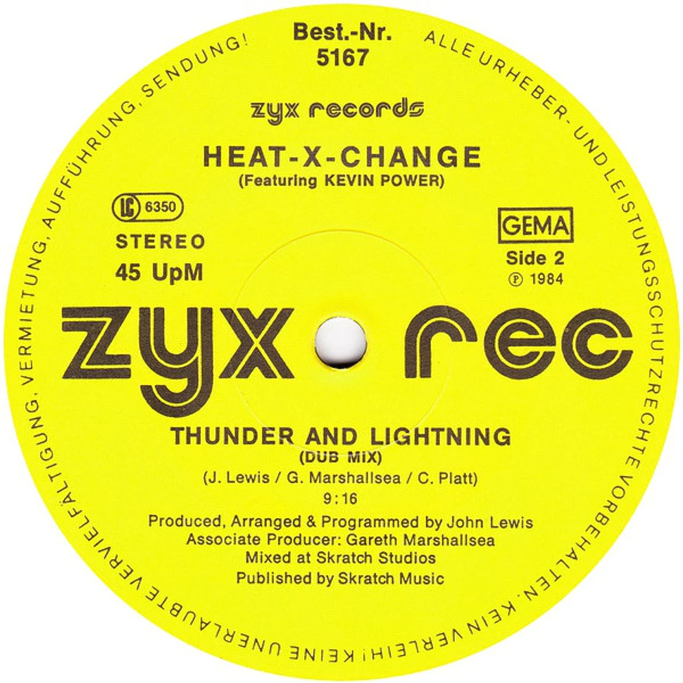 Heat-X-Change Featuring Kevin Power - Thunder And Lightning