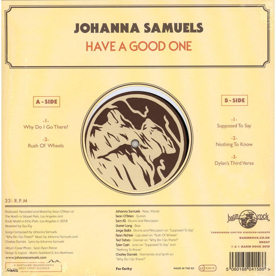 Johanna Samuels - Have A Good One