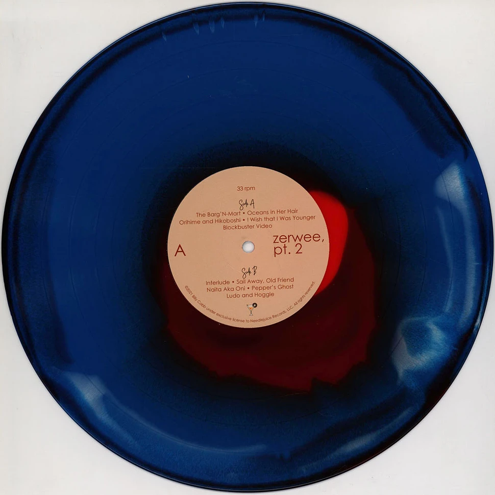 Billy Cobb - Zerwee, Pt. 2 Tri Color Vinyl Edition