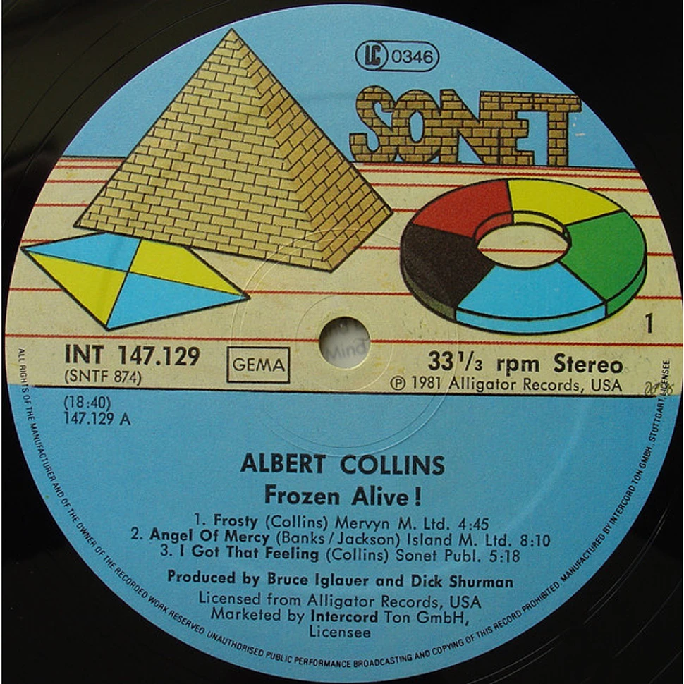 Albert Collins - Frozen Alive!