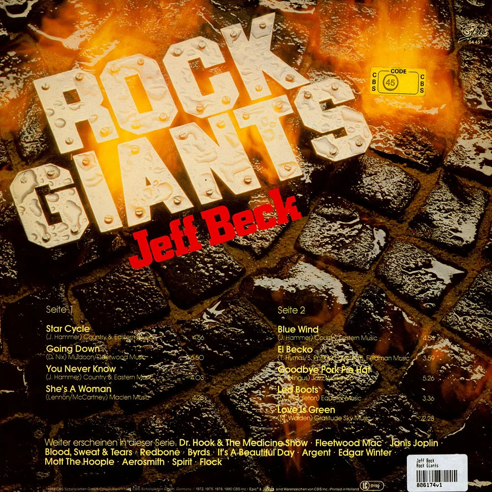 Jeff Beck - Rock Giants