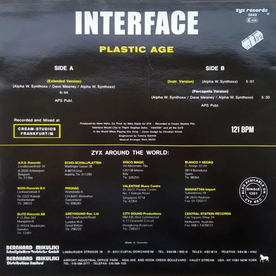 Interface - Plastic Age