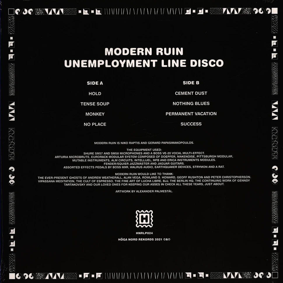 Modern Ruin - Unemployment Disco Line