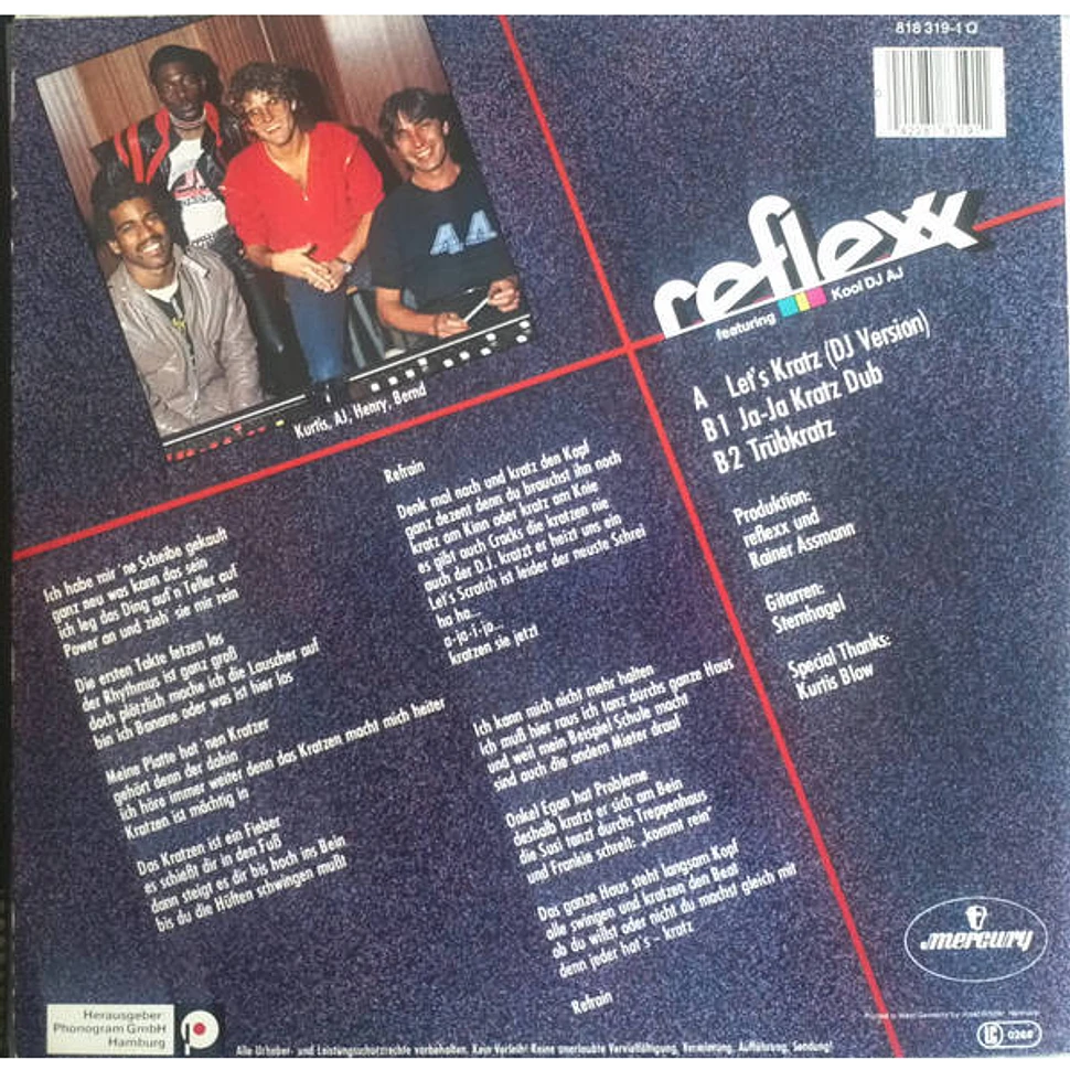 Reflexx Featuring Kool Dj Aj - Let's Kratz (A-ja-i-jo)