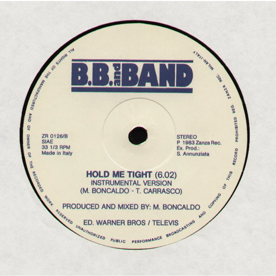 B.B. & Band - Hold Me Tight