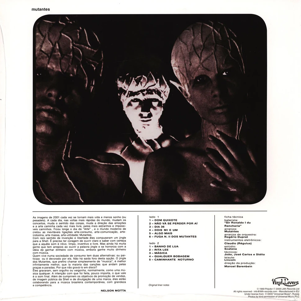 Os Mutantes - Mutantes Bottle Green Vinyl Edition