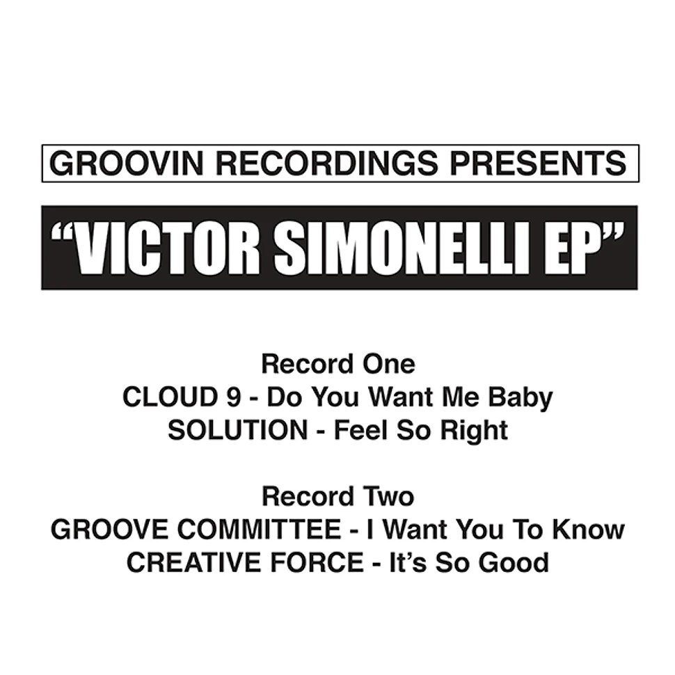 V.A. - Victor Simonelli EP