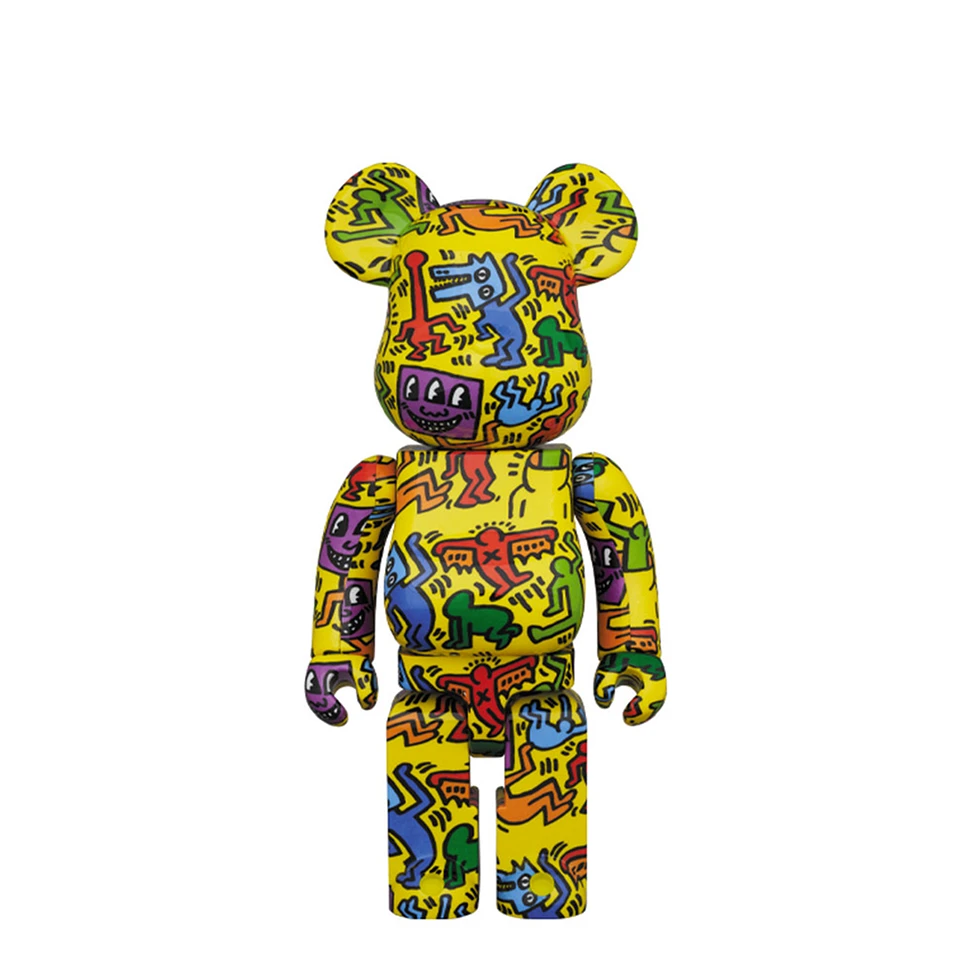 Medicom Toy - 100% + 400% Keith Haring #5 Be@rbrick Toy