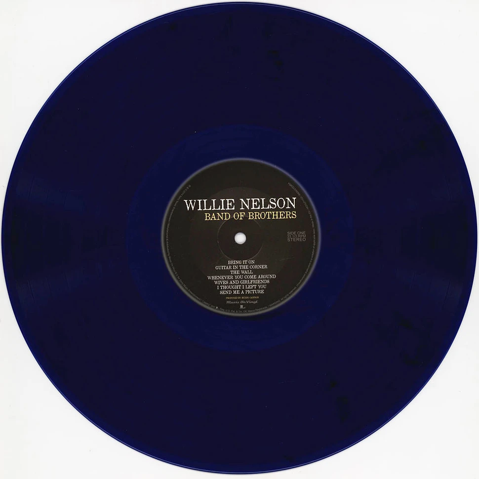 Willie Nelson - OST Band Of Brothers Blue Vinyl Edition