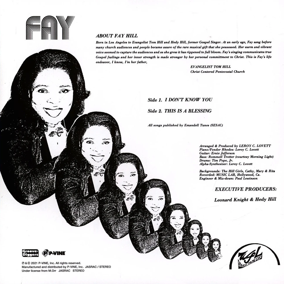 Fay - I Don't Know / This Is A Blessing