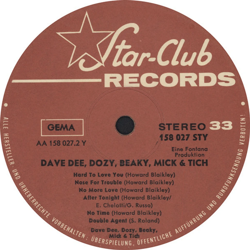 Dave Dee, Dozy, Beaky, Mick & Tich - Dave Dee, Dozy, Beaky, Mick & Tich