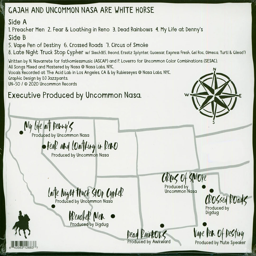 White Horse (Gajah And Uncommon Nasa) - White Horse White Vinyl Edition