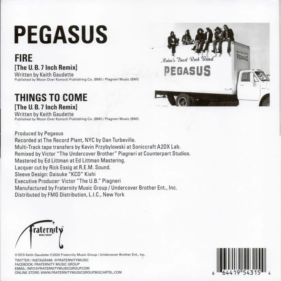 Pegasus - Fire / Things To Come