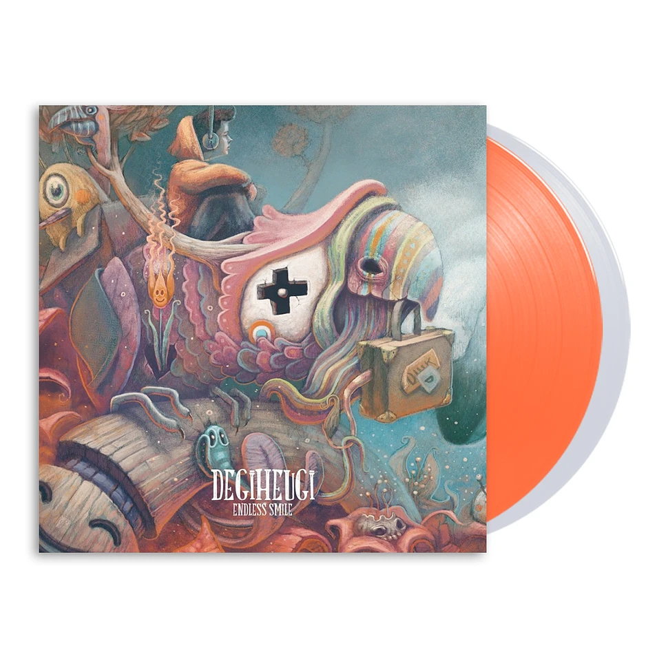 Degiheugi - Endless Smile Limited Clear & Orange Vinyl Edition