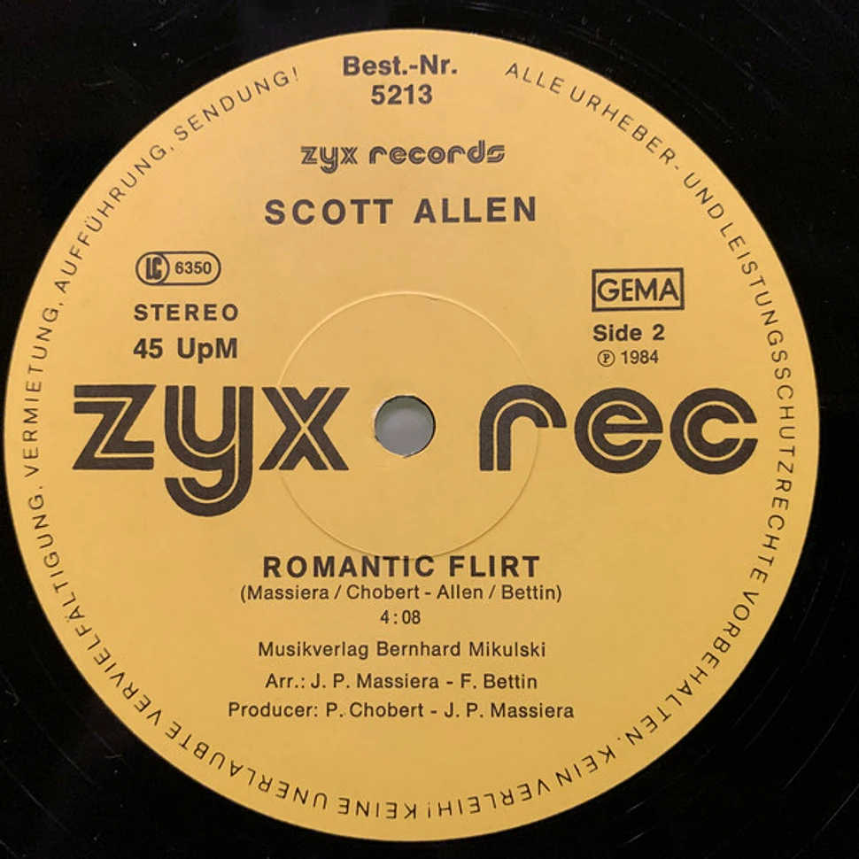 Scott Allen - Papa Oom Mow Mow / Romantic Flirt
