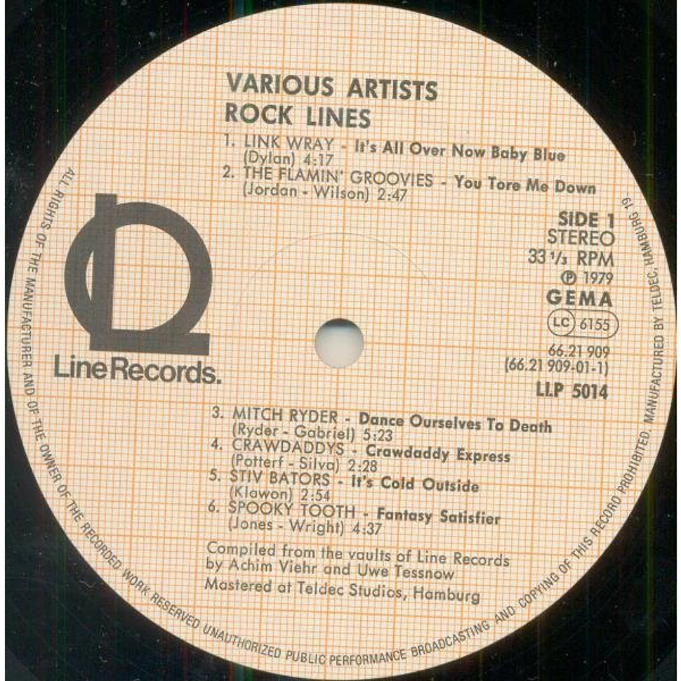 V.A. - Govi Presents: Rock Lines