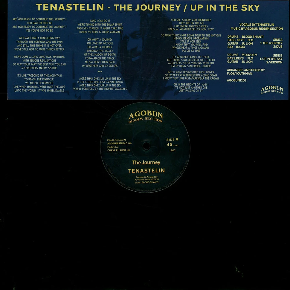 Tenastelin , Agobun Riddim Section - The Journey, Dub / Up In The Sky, Dub
