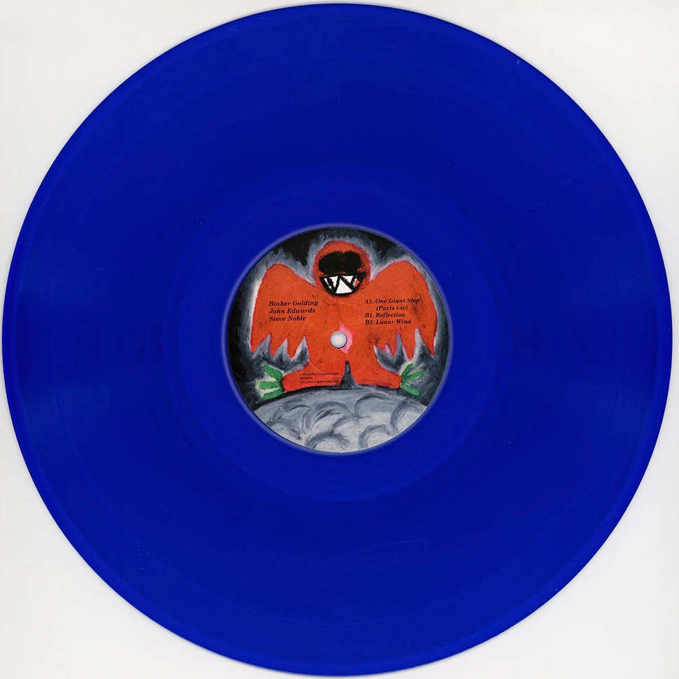 Binker Golding / John Edwards / Steve Noble - Moon Day Blue Vinyl Edition