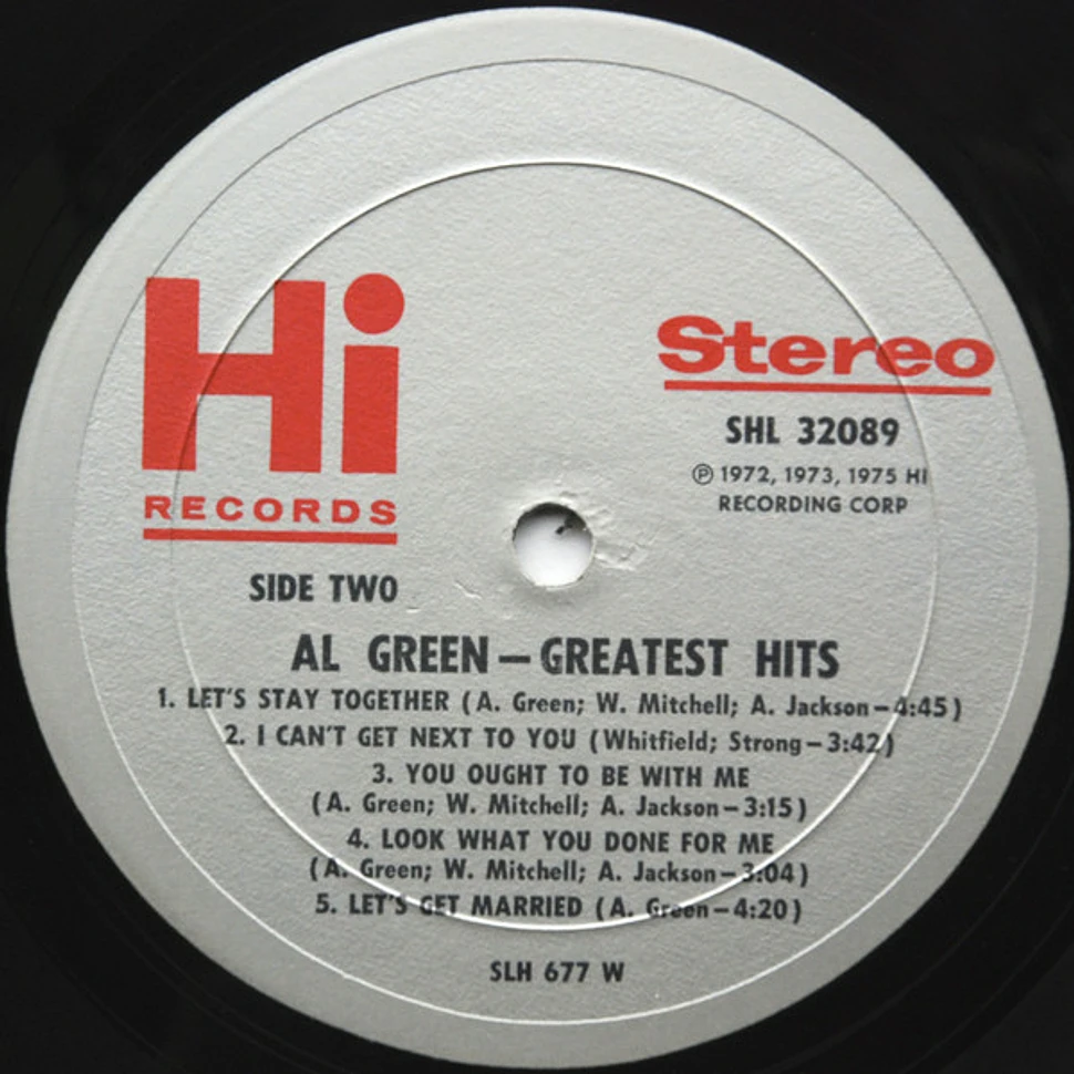 Al Green - Greatest Hits