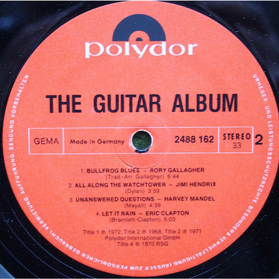 V.A. - The Guitar Album