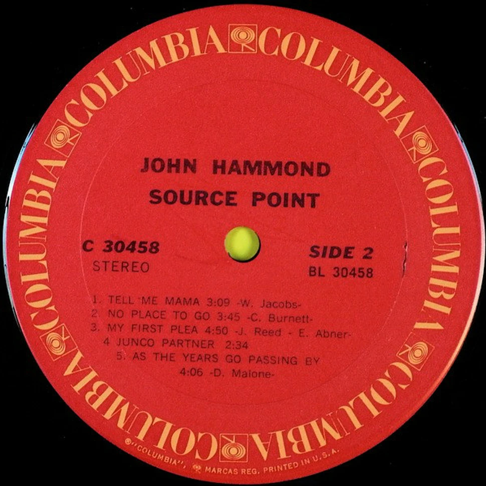 John Paul Hammond - Source Point