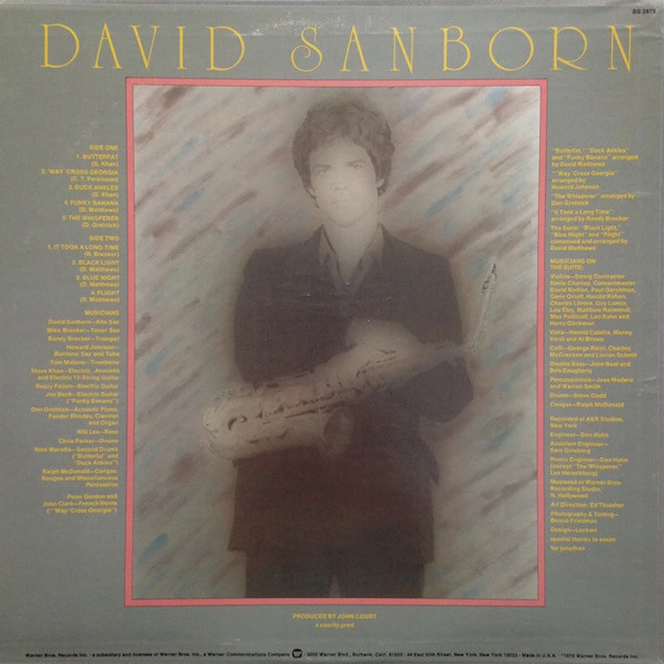 David Sanborn - Taking Off