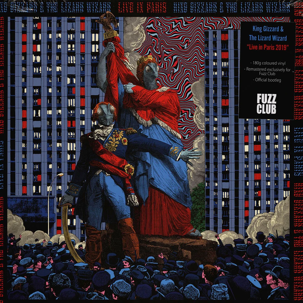 King Gizzard & The Lizard Wizard - Live In Paris 2019 Colored Vinyl Edition