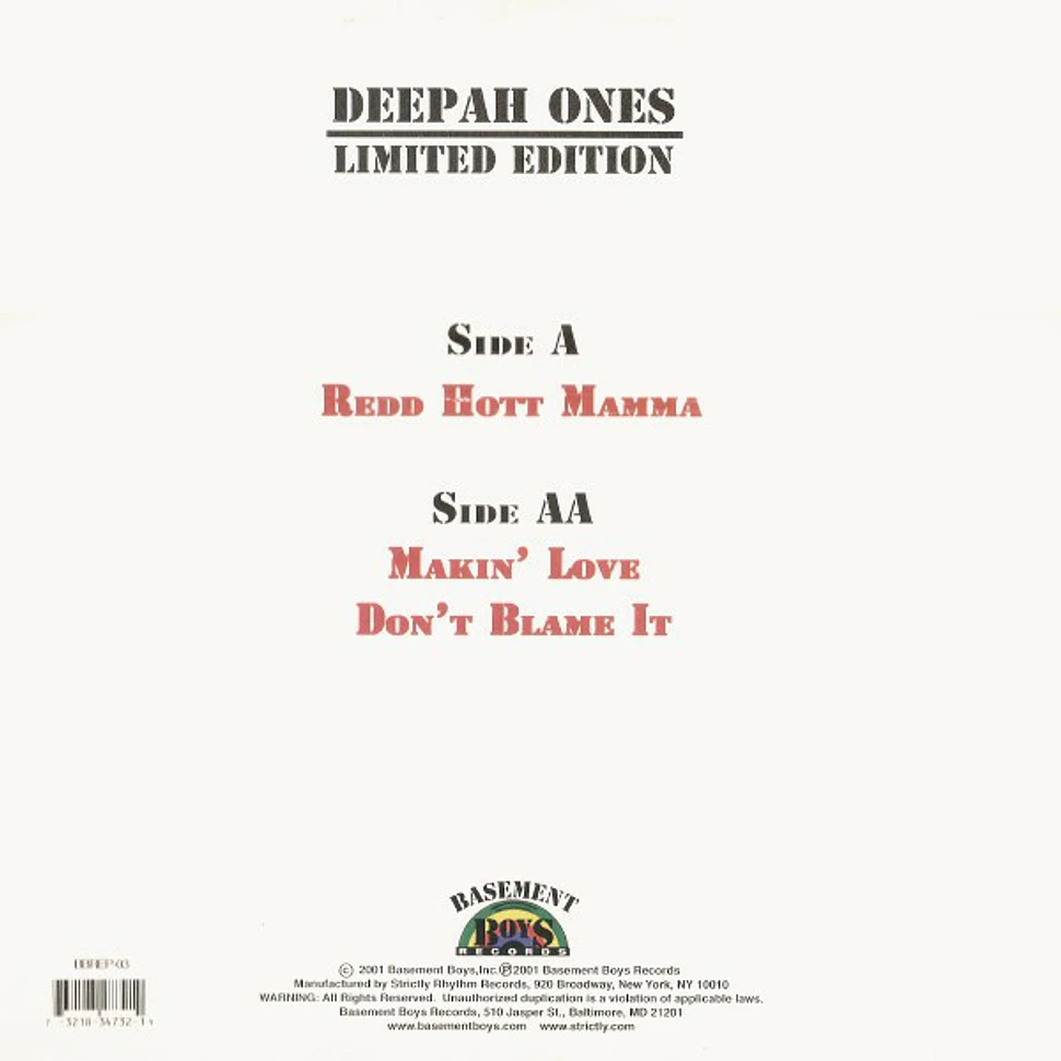 Deepah Ones - Deepah Ones E.P.