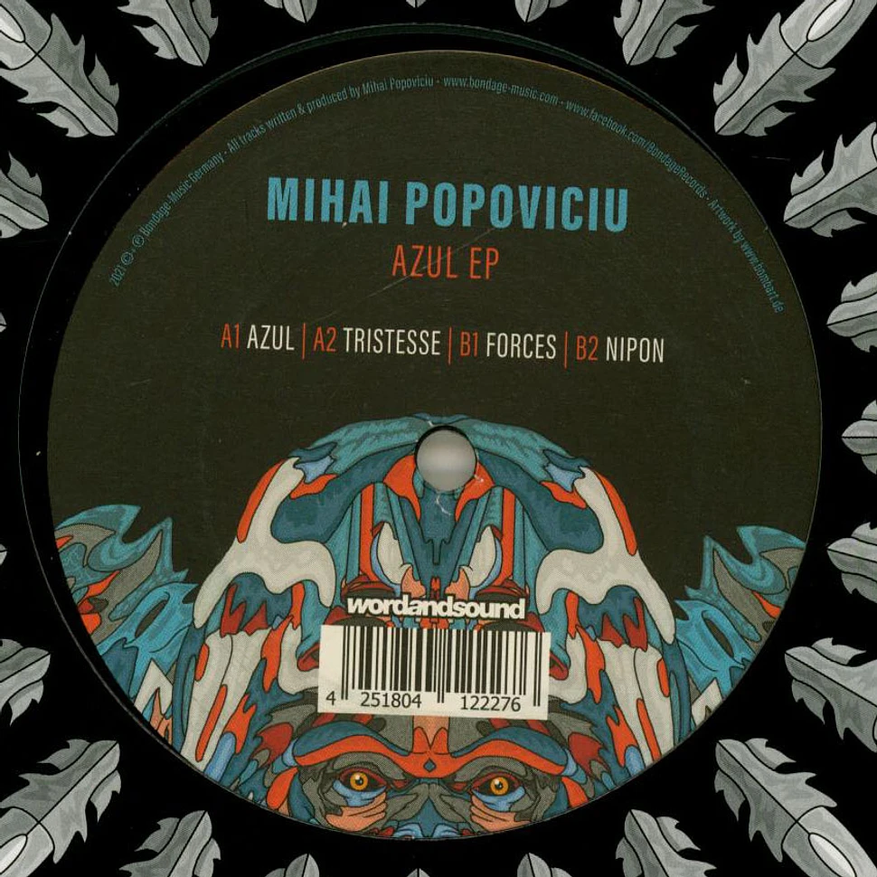 Mihai Popoviciu - Azul EP Black Vinyl Edition