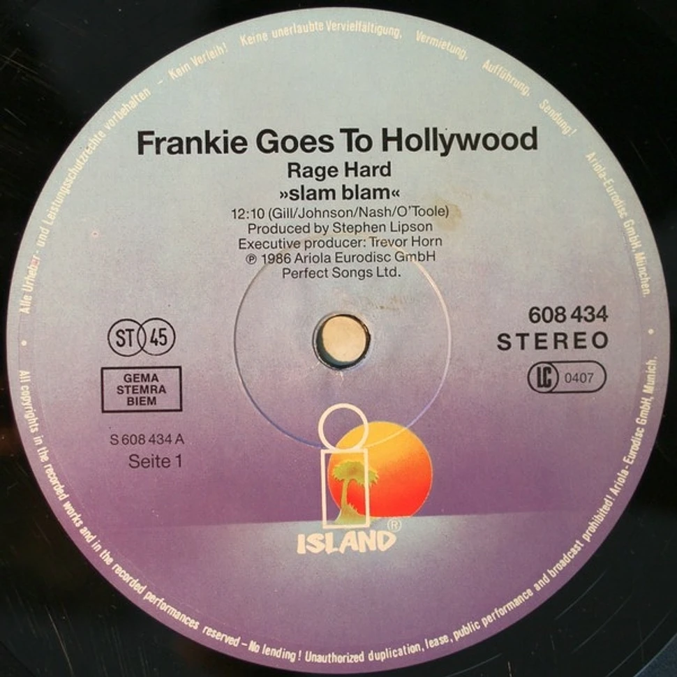 Frankie Goes To Hollywood - Rage Hard (+)