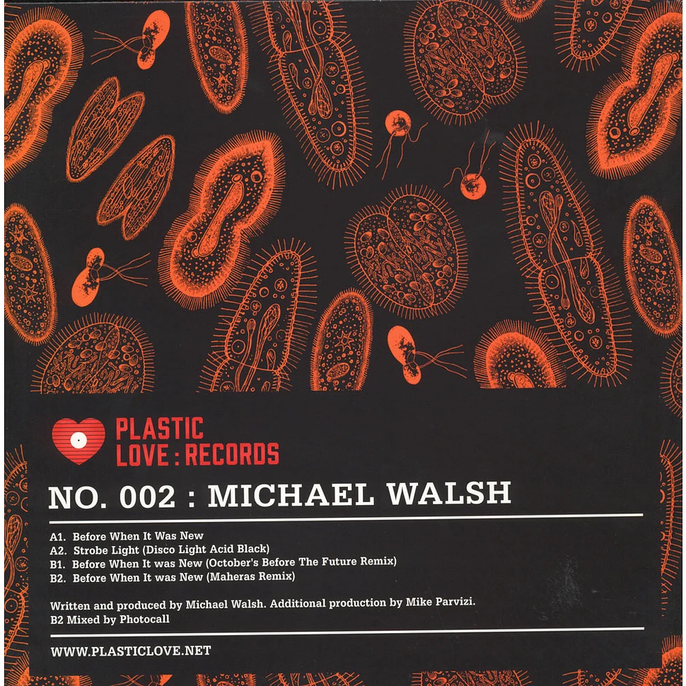 Michael Walsh - Before When It Was New
