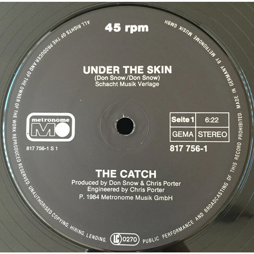 The Catch - Under The Skin