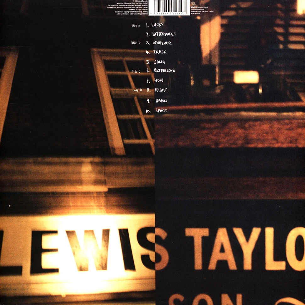 Lewis Taylor - Lewis Taylor