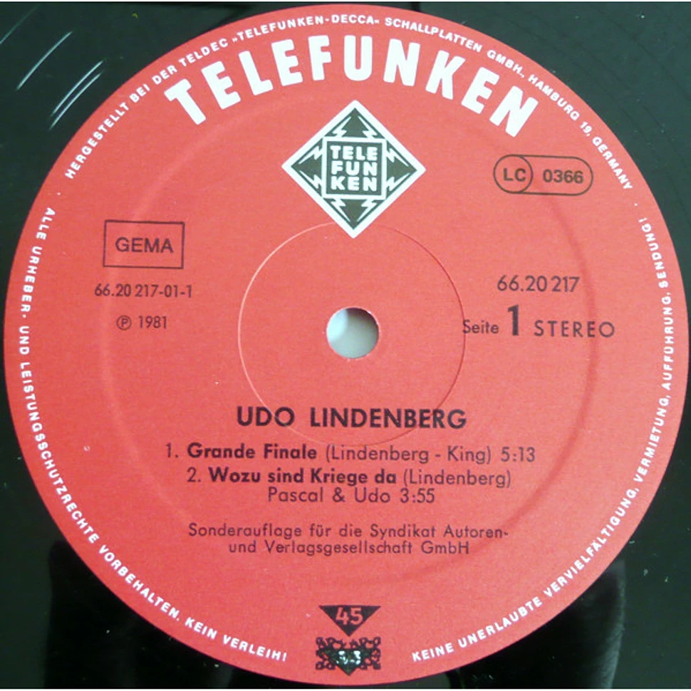 Udo Lindenberg - Rock'n'Roll Und Rebellion - Ein Panisches Panorama