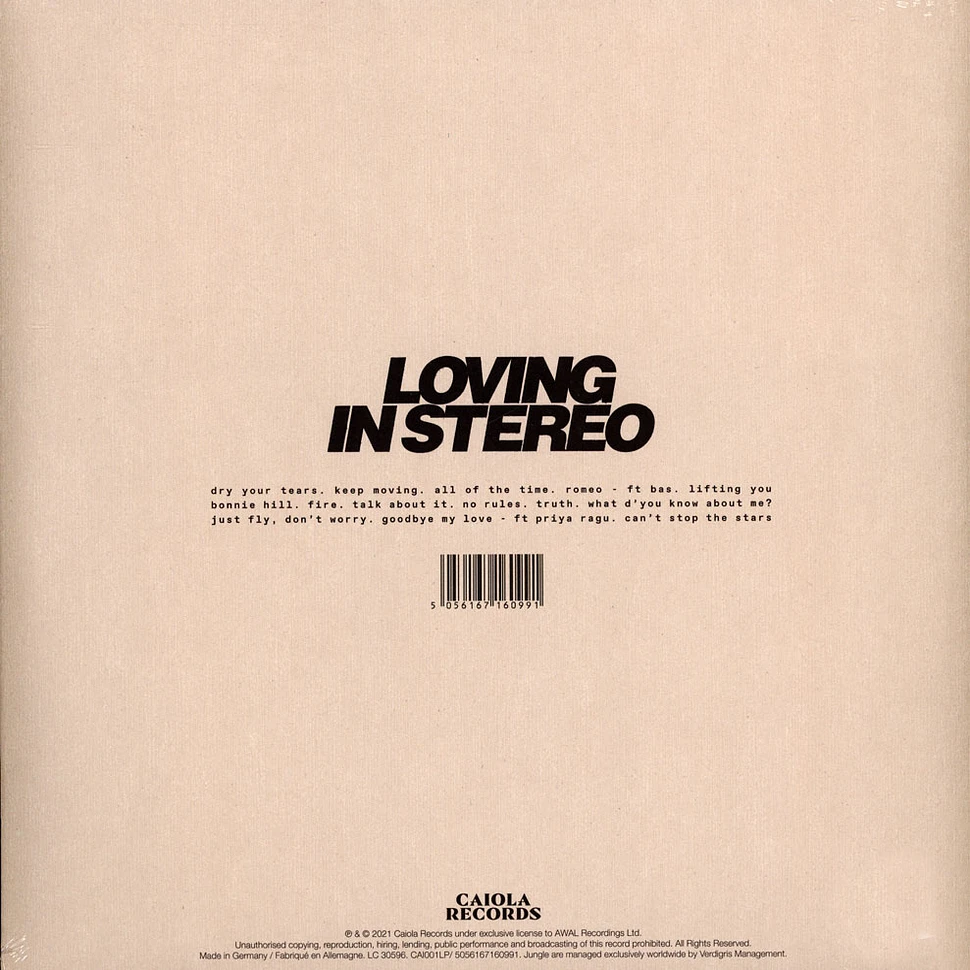 Jungle - Loving In Stereo Black Vinyl Edition