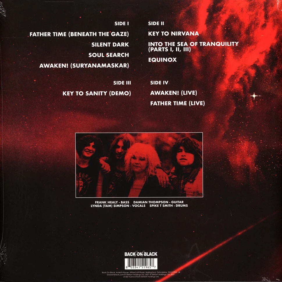 Sacrilege - Turn Back Trilobite Clear/Red Splatter Vinyl Edition