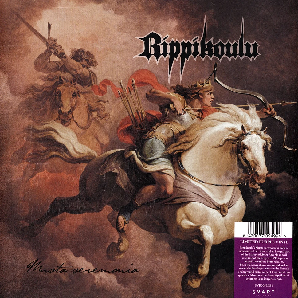 Rippikoulu - Musta Seremonia Purple Vinyl Edition