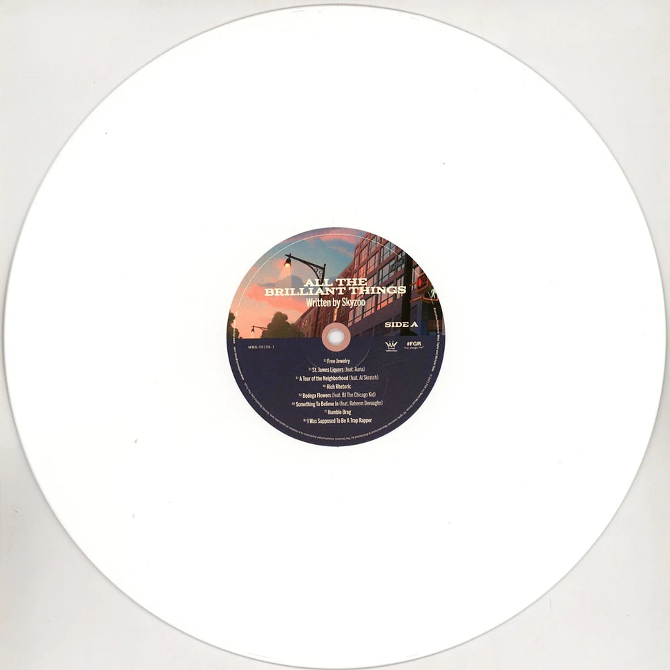 Skyzoo - All The Brilliant Things HHV Exclusive White Vinyl Edition